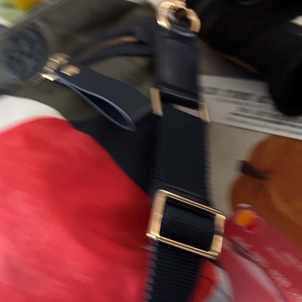 Tory Burch Red and Cream Crossbody Bag - Picture 4 of 9